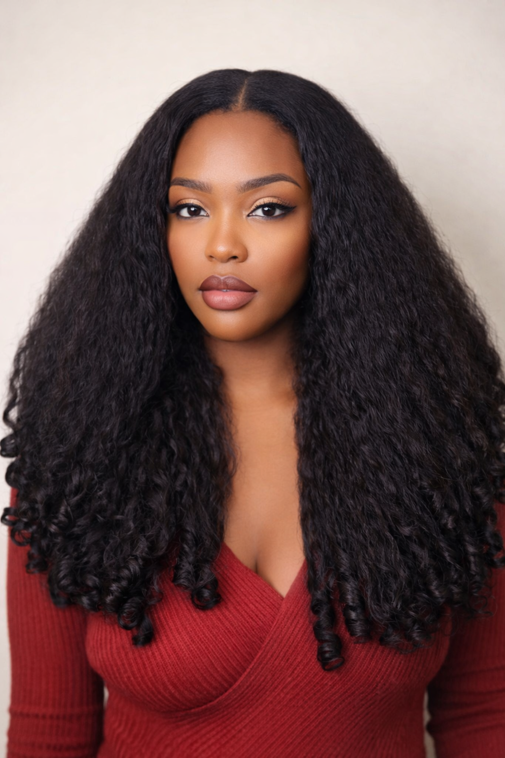 Kinky Cloud V-Part Wig