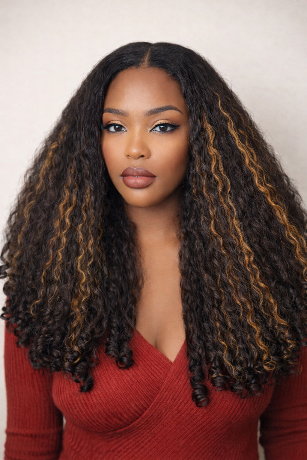 Kinky Cloud V-Part Wig